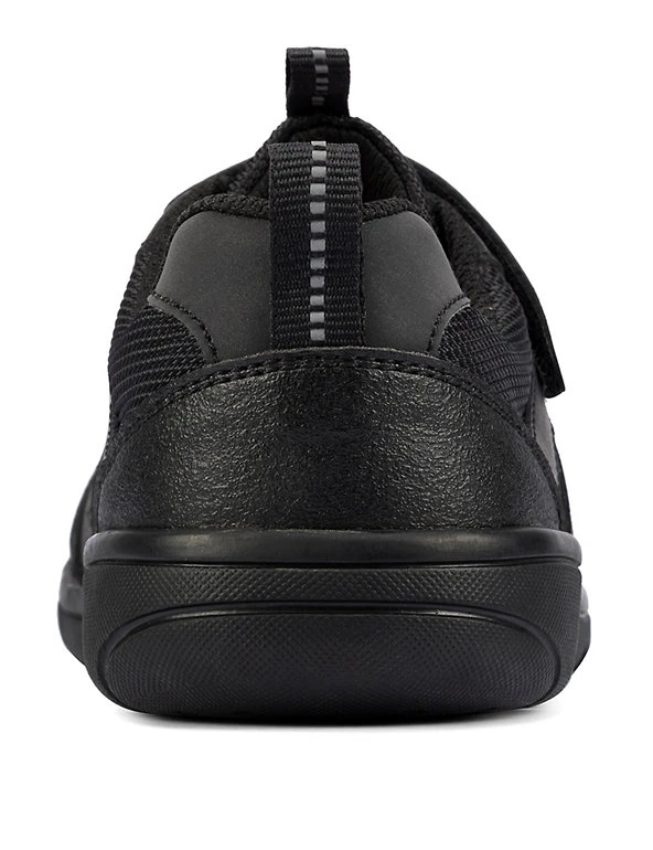 CLARKS Kids' Leather Riptape School Shoes (Kid Size 10-4) 5 CLARKS Kids' Leather Riptape School Shoes (Kid Size 10-4) - Image 3