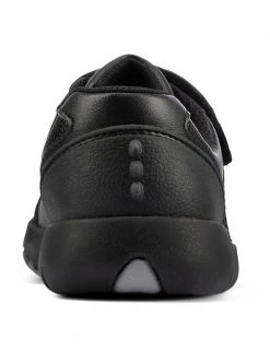 CLARKS Kids' Leather Riptape School Shoes (Kid Size 10-2.5) 9 CLARKS Kids' Leather Riptape School Shoes (Kid Size 10-2.5) -SCHOOL UNIFORM Sales SD 01 T94 3012 Y0 X EC 2