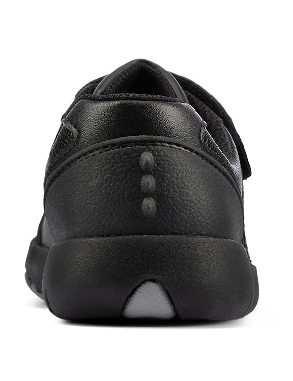 CLARKS Kids' Leather Riptape School Shoes (Kid Size 10-2.5) 5 CLARKS Kids' Leather Riptape School Shoes (Kid Size 10-2.5) - Image 3