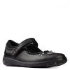 CLARKS Kids' Leather Riptape Mary Jane Shoes (Kid Size 10-2.5) -SCHOOL UNIFORM Sales SD 01 T94 3038 Y0 X EC 0