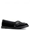 CLARKS Shoes Kids' Leather Slip-on Loafers (Youth Size 3-8) -SCHOOL UNIFORM Sales SD 01 T94 3170P Y1 X EC 0