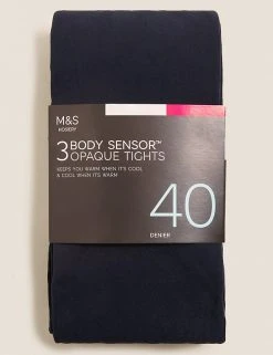M&S Collection 3pk 40 Denier Body Sensor™ Tights 24 M&S Collection 3pk 40 Denier Body Sensor™ Tights -SCHOOL UNIFORM Sales SD 02 T60 2208 F0 X EC 0