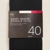M&S Collection 3pk 40 Denier Body Sensor™ Tights 2 M&S Collection 3pk 40 Denier Body Sensor™ Tights -SCHOOL UNIFORM Sales SD 02 T60 2208 Y0 X EC 0