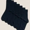 M&S Collection 7pk Of Ankle School Socks 2 M&S Collection 7pk Of Ankle School Socks -SCHOOL UNIFORM Sales SD 04 T64 2028S F0 X EC 0