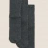 M&S Collection 3pk Thermal Socks -SCHOOL UNIFORM Sales SD 04 T64 2041S T0 X EC 0