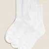 M&S Collection 3 Pack Of Ultimate Comfort Socks -SCHOOL UNIFORM Sales SD 04 T64 3557 Z0 X EC 0