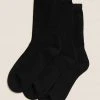M&S Collection Socks & Tights 3pk Of Ultimate Comfort Socks 2 M&S Collection Socks & Tights 3pk Of Ultimate Comfort Socks -SCHOOL UNIFORM Sales SD 04 T64 3558 Y0 X EC 0