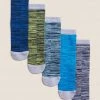 M&S Collection 5pk Cotton Rich Socks 2 M&S Collection 5pk Cotton Rich Socks -SCHOOL UNIFORM Sales SD 04 T64 4928B ZZ X EC 0