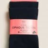 M&S Collection 2pk Of 100 Denier Tights -SCHOOL UNIFORM Sales SD 04 T64 5702L F0 X EC 0