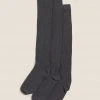 M&S Collection Socks & Tights 3pk Cotton Rich Over The Knee Socks 2 M&S Collection Socks & Tights 3pk Cotton Rich Over The Knee Socks -SCHOOL UNIFORM Sales SD 04 T64 8001S T0 X EC 0