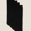 M&S Collection Socks & Tights 5pk Of Knee High Socks -SCHOOL UNIFORM Sales SD 04 T64 8021A Y0 X EC 0