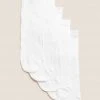 M&S Collection Socks & Tights 5pk Of Short Picot Socks -SCHOOL UNIFORM Sales SD 04 T64 8079A Z0 X EC 0