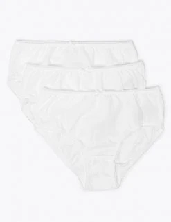 M&S Collection Underwear 10pk Pure Cotton Knickers (2-16 Yrs) 5 M&S Collection Underwear 10pk Pure Cotton Knickers (2-16 Yrs) -SCHOOL UNIFORM Sales SD 04 T71 1200V Z0 X EC 1