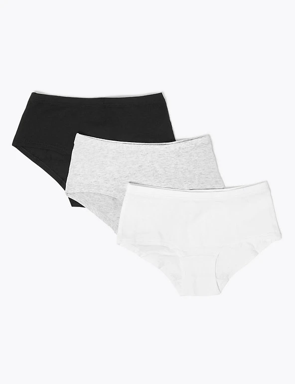 M&S Collection Underwear 10pk Cotton Rich Shorts (2-16 Yrs) 4 M&S Collection Underwear 10pk Cotton Rich Shorts (2-16 Yrs) - Image 2