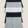 M&S Collection Underwear 5 Pack Cotton Rich Trunks (2-16 Yrs) -SCHOOL UNIFORM Sales SD 04 T71 1404V Y0 X EC 0