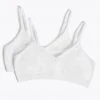M&S Collection Underwear 2pk Seamfree Crop Tops (9-16 Yrs) -SCHOOL UNIFORM Sales SD 04 T71 3348 Z0 X EC 0