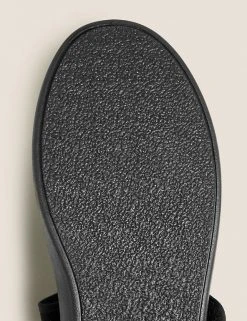 M&S Collection Footwear Kids' Riptape Plimsoll School Shoes (7 Small - 4 Large) -SCHOOL UNIFORM Sales SD 04 T72 2121B Y0 X EC 3