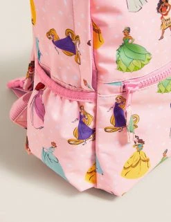 M&S Collection Accessories Kids' Water Repellent Disney Princess™ Nursery Backpack -SCHOOL UNIFORM Sales SD 04 T72 6051D A1 X EC 5