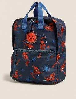 M&S Collection Bags Kids' Spider-Man⢠Water Repellent Nursery Backpack