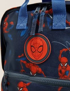 M&S Collection Bags Kids' Spider-Man™ Water Repellent Nursery Backpack 12 M&S Collection Bags Kids' Spider-Man™ Water Repellent Nursery Backpack -SCHOOL UNIFORM Sales SD 04 T72 6054J ZZ X EC 2