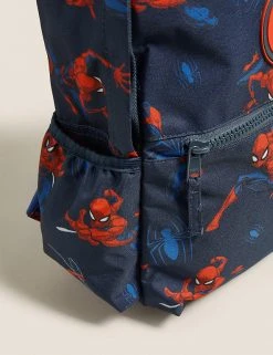 M&S Collection Bags Kids' Spider-Man™ Water Repellent Nursery Backpack 15 M&S Collection Bags Kids' Spider-Man™ Water Repellent Nursery Backpack -SCHOOL UNIFORM Sales SD 04 T72 6054J ZZ X EC 5