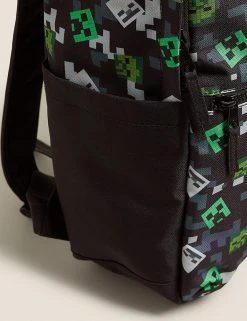M&S Collection Accessories Kids’ Minecraft™ Water Repellent School Backpack 15 M&S Collection Accessories Kids’ Minecraft™ Water Repellent School Backpack -SCHOOL UNIFORM Sales SD 04 T72 6137F Y0 X EC 5