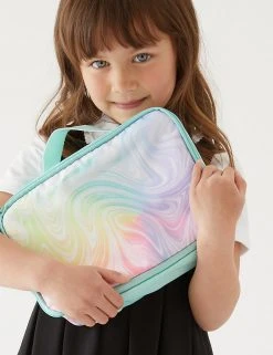 M&S Collection Lunchboxes Kids' Marble Print Lunch Box 10 M&S Collection Lunchboxes Kids' Marble Print Lunch Box -SCHOOL UNIFORM Sales SD 04 T72 7020B ZZ X EC 1