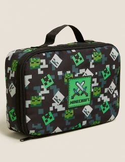 M&S Collection Lunchboxes Kids' Minecraft™ Lunch Box -SCHOOL UNIFORM Sales SD 04 T72 7025F Y0 X EC 2