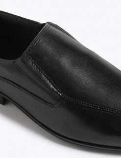 M&S Collection Kids’ Leather Slip-on School Shoes (13 Small - 9 Large) -SCHOOL UNIFORM Sales SD 04 T72 8444B Y0 X EC 2