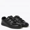 M&S Collection Kids' Leather Riptape School Shoes (13 Small- 9 Large) -SCHOOL UNIFORM Sales SD 04 T72 8449B Y0 X EC 0