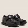 Kids' Leather Riptape School Shoes (8 Small - 1 Large) 1 Kids' Leather Riptape School Shoes (8 Small - 1 Large) -SCHOOL UNIFORM Sales SD 04 T72 8589B Y0 X EC 0