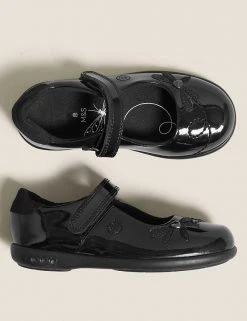 M&S Collection Footwear Kids' Leather Flashing Light School Shoes (8 Small - 1 Large) 8 M&S Collection Footwear Kids' Leather Flashing Light School Shoes (8 Small - 1 Large) -SCHOOL UNIFORM Sales SD 04 T72 8664B Y0 X EC 1