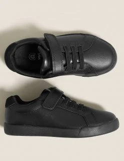 M&S Collection Kids' Leather Riptape School Shoes (8 Small-1 Large) 10 M&S Collection Kids' Leather Riptape School Shoes (8 Small-1 Large) -SCHOOL UNIFORM Sales SD 04 T72 8685B Y0 X EC 1