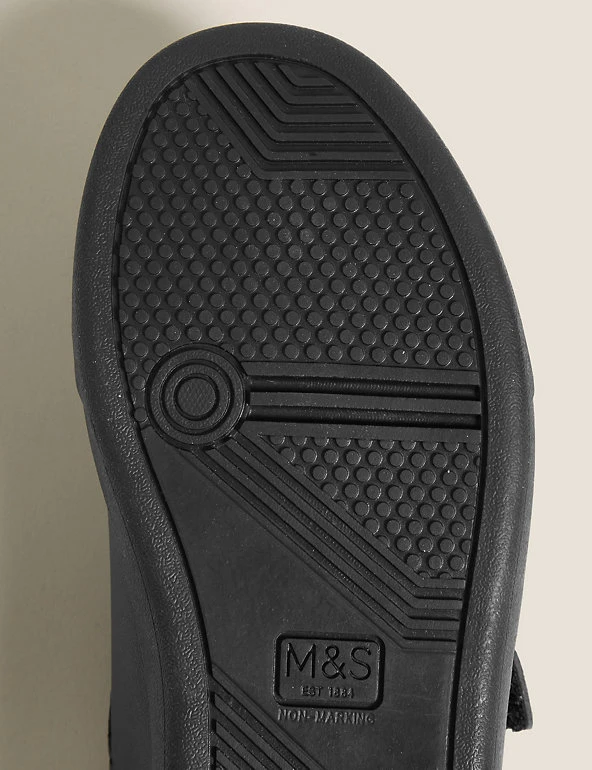 M&S Collection Kids' Leather Riptape School Shoes (8 Small-1 Large) 7 M&S Collection Kids' Leather Riptape School Shoes (8 Small-1 Large) - Image 5