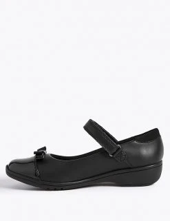 M&S Collection Kids' Leather Wedge School Shoes (13 Small - 7 Large) 9 M&S Collection Kids' Leather Wedge School Shoes (13 Small - 7 Large) -SCHOOL UNIFORM Sales SD 04 T72 8740B Y0 X EC 1