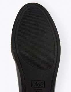 M&S Collection Shoes Kids Patent Leather Slip On Loafers (13 Small - 7 Large) -SCHOOL UNIFORM Sales SD 04 T72 8751B Y0 X EC 3