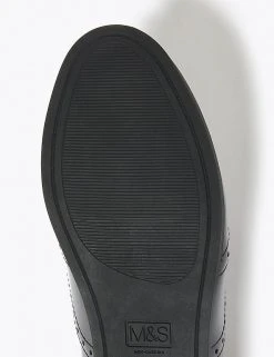 M&S Collection Kids' Leather Freshfeet™ School Shoes (13 Small - 7 Large) -SCHOOL UNIFORM Sales SD 04 T72 8756B Y0 X EC 3