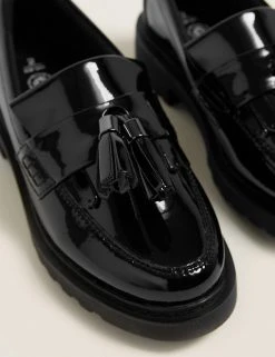 M&S Collection Kids' Leather Slip-on School Shoes (13 Small - 7 Large) -SCHOOL UNIFORM Sales SD 04 T72 8772B Y0 X EC 2