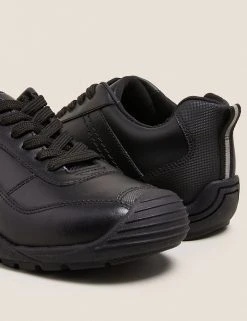 M&S Collection Kids' Leather Freshfeet™ Lace School Shoes (13 Small - 9 Large) 11 M&S Collection Kids' Leather Freshfeet™ Lace School Shoes (13 Small - 9 Large) -SCHOOL UNIFORM Sales SD 04 T72 8800B Y0 X EC 2