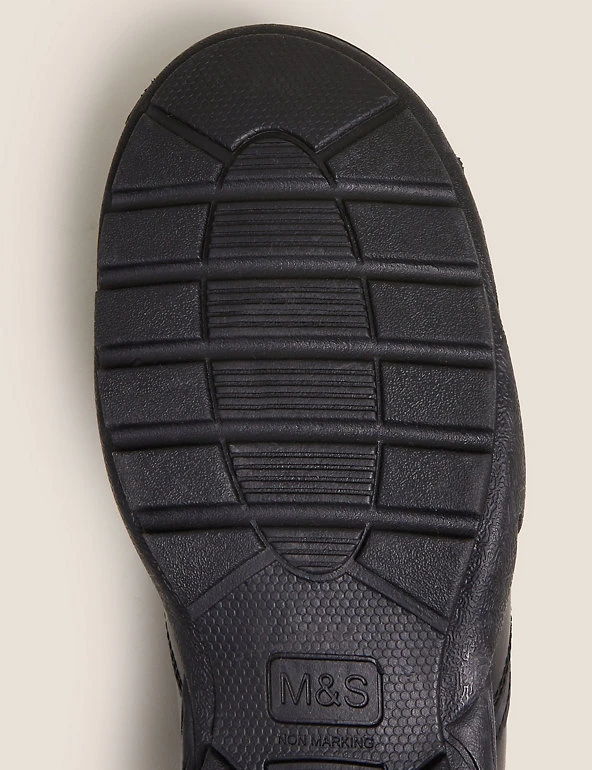 M&S Collection Kids' Leather Freshfeet™ Lace School Shoes (13 Small - 9 Large) 7 M&S Collection Kids' Leather Freshfeet™ Lace School Shoes (13 Small - 9 Large) - Image 5