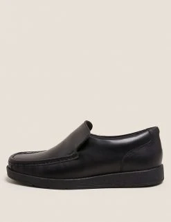 M&S Collection Kids' Leather Slip-on Loafer School Shoes (13 Small - 9 Large) 13 M&S Collection Kids' Leather Slip-on Loafer School Shoes (13 Small - 9 Large) -SCHOOL UNIFORM Sales SD 04 T72 8807B Y0 X EC 4