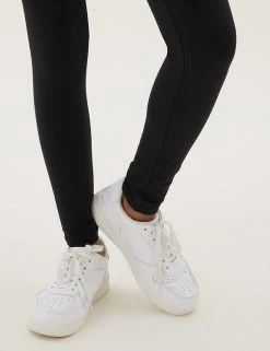 M&S Collection 5pk Cotton Rich Leggings With Stretch (6-16 Yrs) -SCHOOL UNIFORM Sales SD 04 T74 3128E Y0 X EC 1