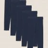 M&S Collection 5pk Cotton Rich Leggings (6-16 Yrs) 2 M&S Collection 5pk Cotton Rich Leggings (6-16 Yrs) -SCHOOL UNIFORM Sales SD 04 T74 3364E F0 X EC 0