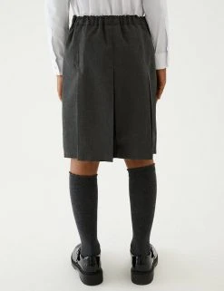 M&S Collection Skirts Girls' Slim Fit Permanent Pleats School Skirt (2-18 Yrs) -SCHOOL UNIFORM Sales SD 04 T76 0137 T0 X EC 2