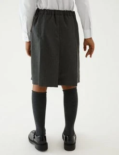 M&S Collection Skirts Girls' Plus Fit Permanent Pleats School Skirt (2-18 Yrs) 11 M&S Collection Skirts Girls' Plus Fit Permanent Pleats School Skirt (2-18 Yrs) -SCHOOL UNIFORM Sales SD 04 T76 0140P T0 X EC 2