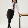 M&S Collection Skirts Girls' Short Pencil School Skirt (9-16 Yrs) 2 M&S Collection Skirts Girls' Short Pencil School Skirt (9-16 Yrs) -SCHOOL UNIFORM Sales SD 04 T76 0302 Y0 X EC 0