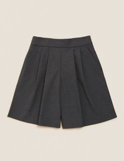 M&S Collection Trousers Girls' Pleat Front School Culottes (2-18 Yrs) 8 M&S Collection Trousers Girls' Pleat Front School Culottes (2-18 Yrs) -SCHOOL UNIFORM Sales SD 04 T76 0320 T0 X EC 90