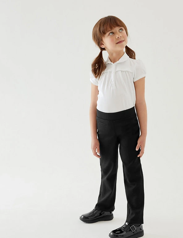 M&S Collection Girls' Regular Leg Knitted School Trousers (2-16 Yrs) 8 M&S Collection Girls' Regular Leg Knitted School Trousers (2-16 Yrs) - Image 6