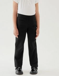 M&S Collection Girls' Regular Leg Knitted School Trousers (2-16 Yrs) 24 M&S Collection Girls' Regular Leg Knitted School Trousers (2-16 Yrs) -SCHOOL UNIFORM Sales SD 04 T76 1287 Y4 X EC 1