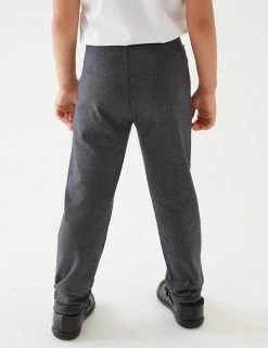M&S Collection Girls' Slim Leg Knitted School Trousers (2-18 Yrs) 20 M&S Collection Girls' Slim Leg Knitted School Trousers (2-18 Yrs) -SCHOOL UNIFORM Sales SD 04 T76 1421 T0 X EC 2